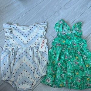 18 month baby girl (8pcs) clothing l. Mostly Cat & Jack